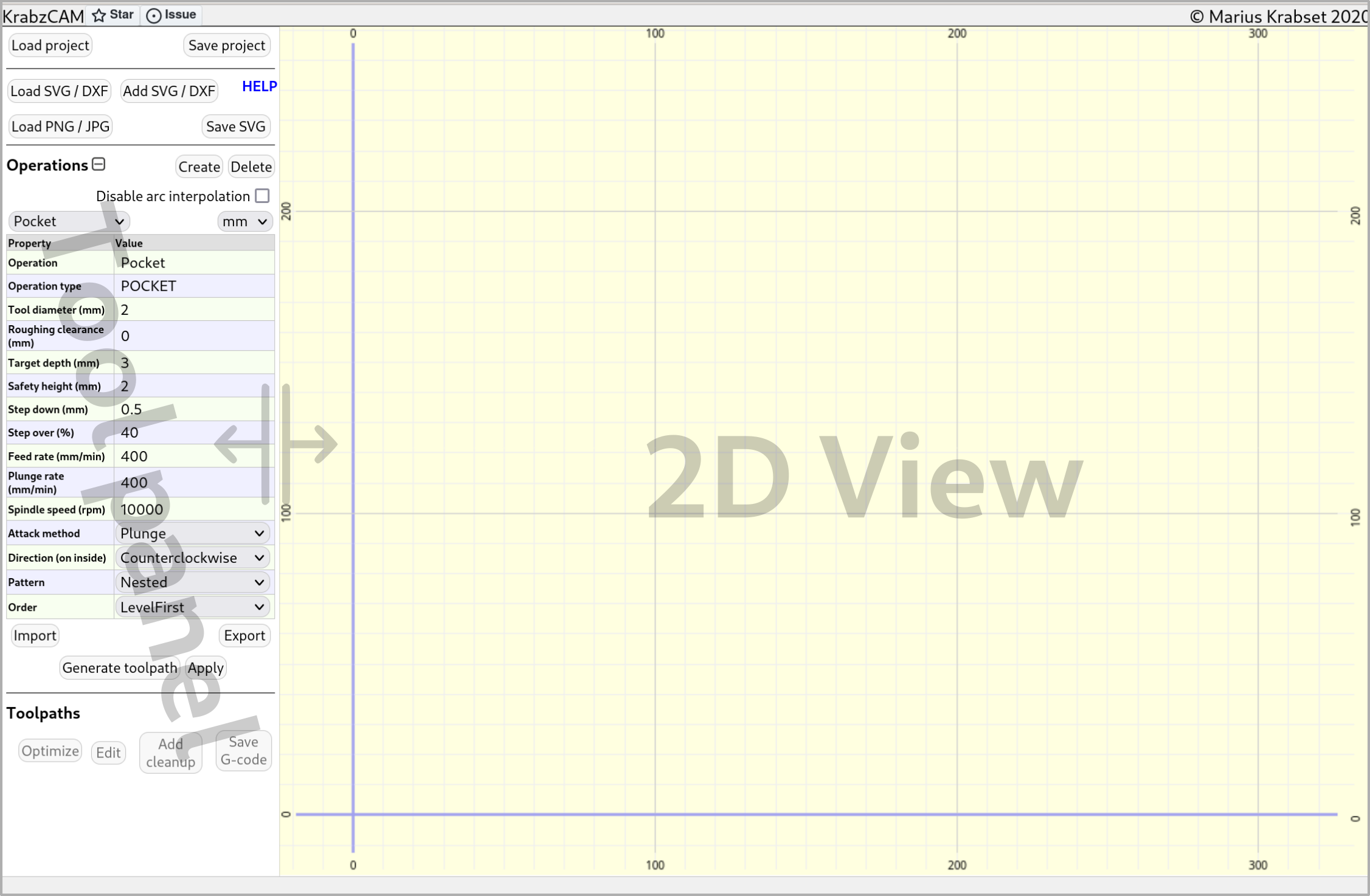 krabzcam interface